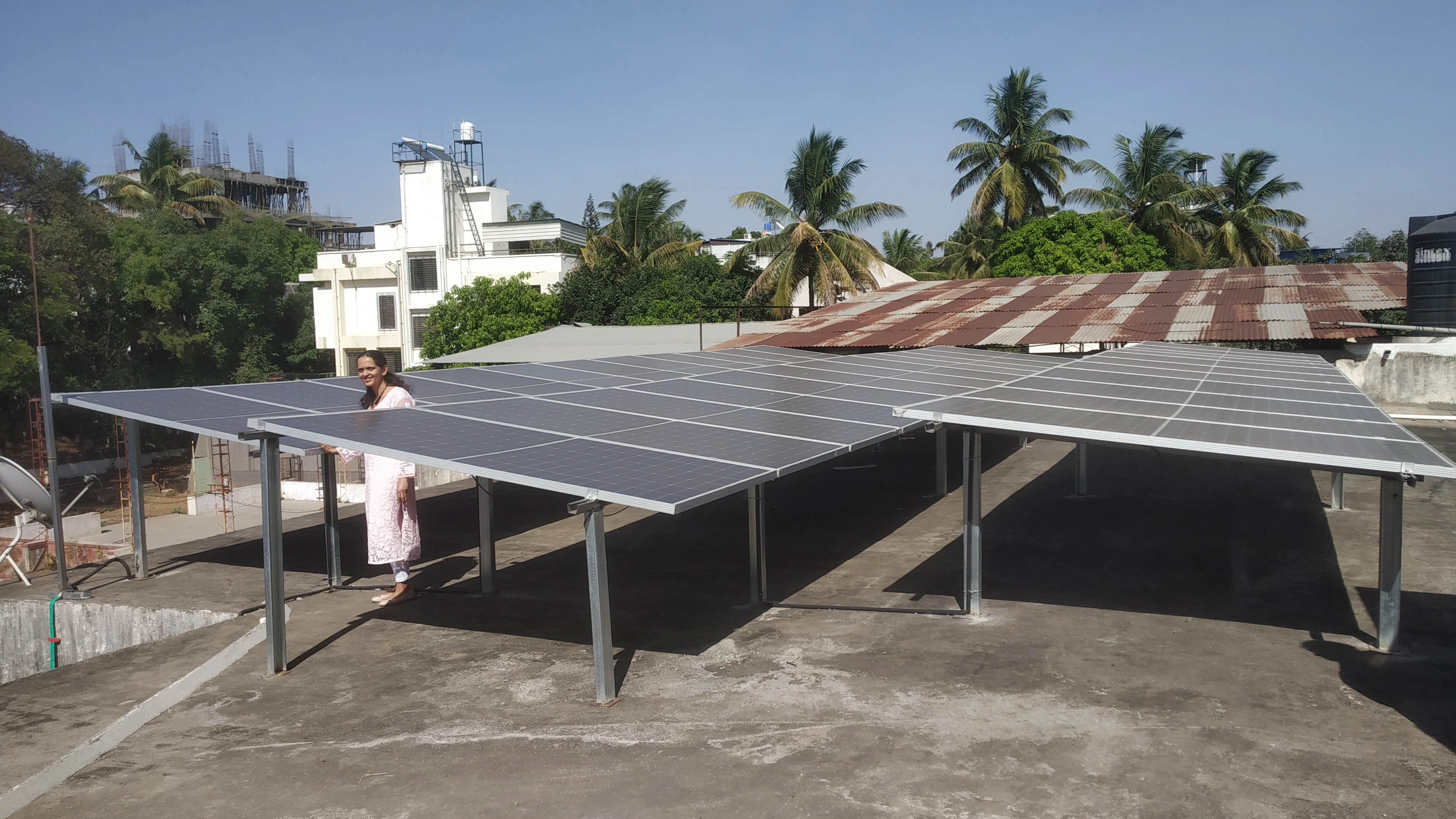 Rooftop Solar & Rainwater Harvesting