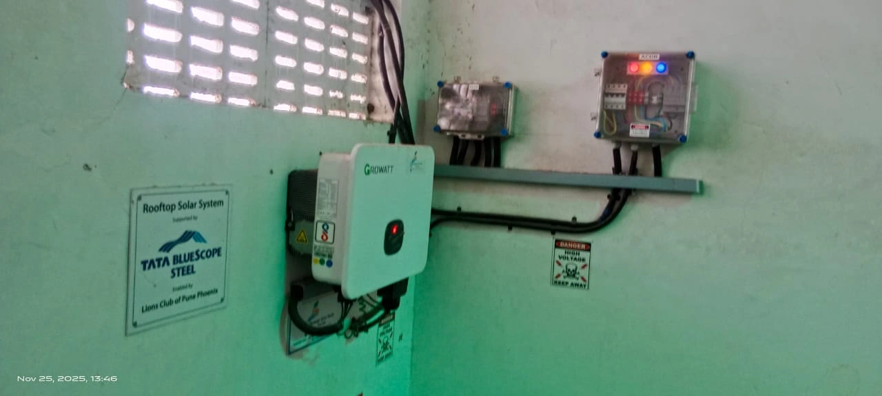 Rooftop Solar & Rainwater Harvesting