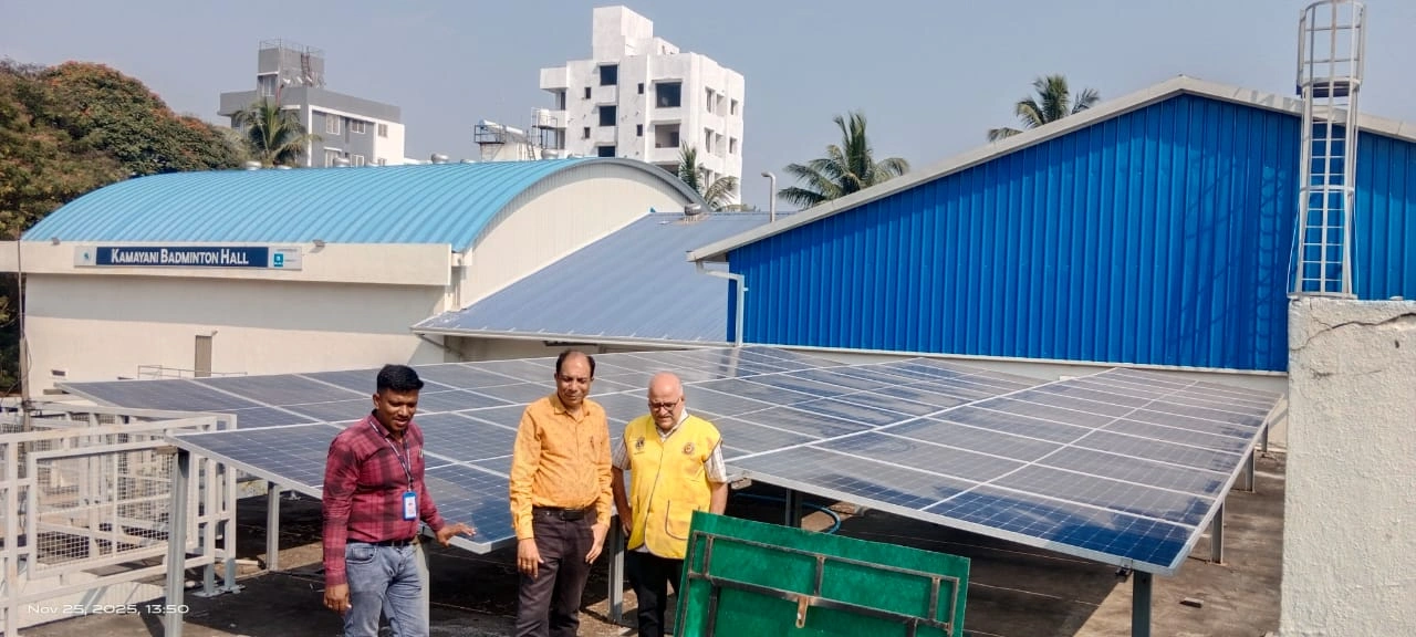 Rooftop Solar & Rainwater Harvesting